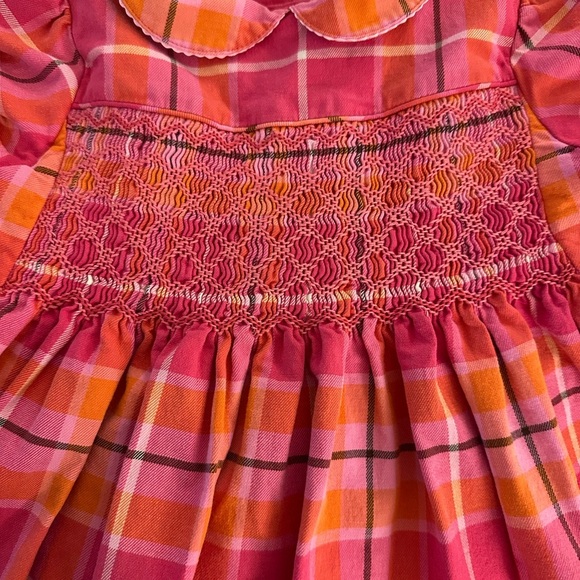 Lilly Pulitzer Pink and Orange Plaid Dress - Picture 2 of 10